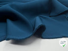 GABARDINE POLYESTER QUALITÉ JAPON BLEU PÉTROLE - My Little Coupon - tissu - coudre