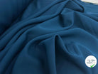 GABARDINE POLYESTER QUALITÉ JAPON BLEU PÉTROLE - My Little Coupon - tissu - coudre