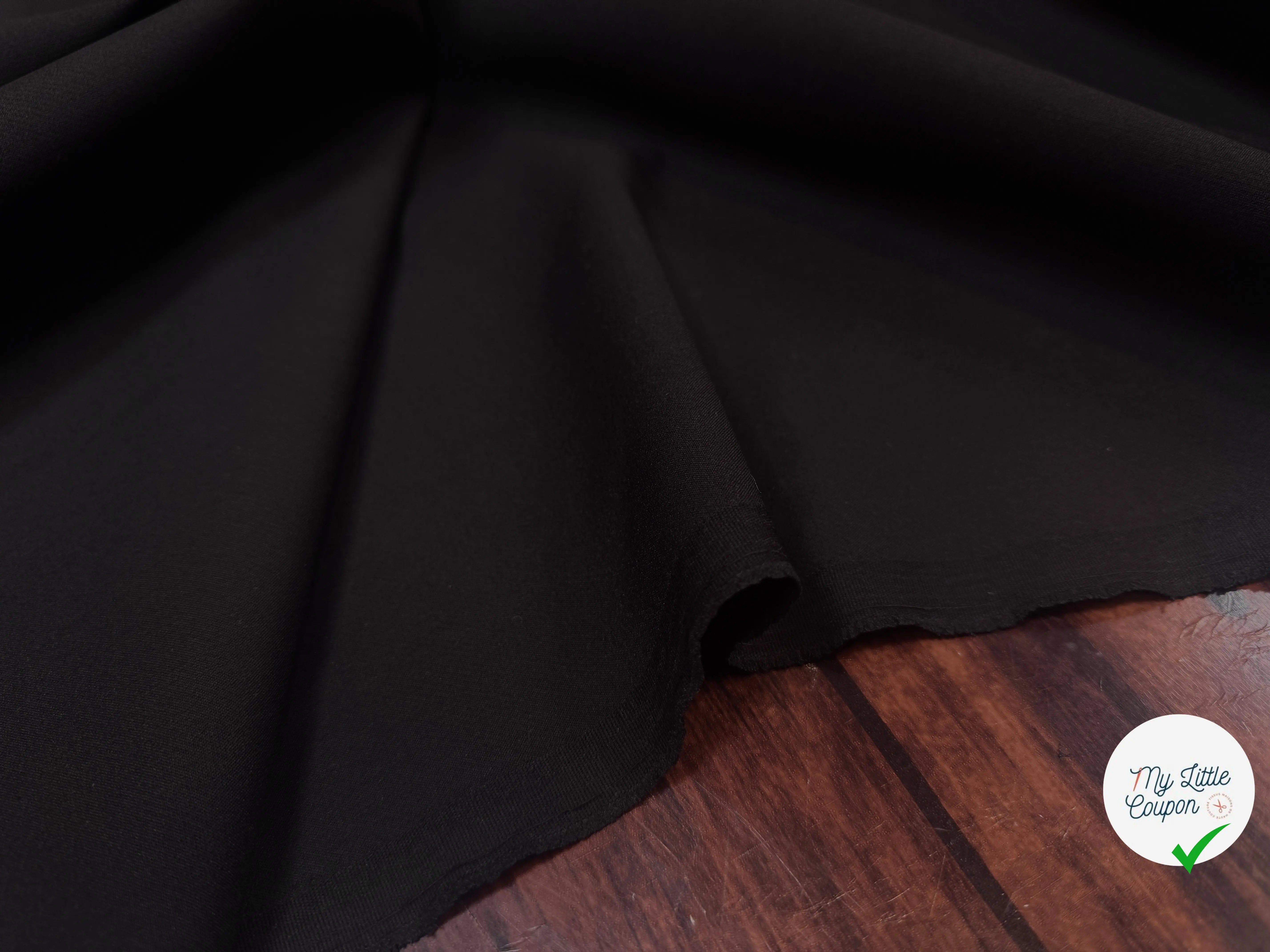 GABARDINE POLYESTER VISCOSE PRATO - My Little Coupon