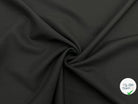 GABARDINE POLYLAINE STRETCH NOIRE - My Little Coupon - tissu - coudre
