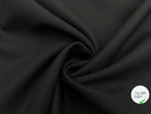 GABARDINE POLYLAINE STRETCH NOIRE - My Little Coupon - tissu - coudre