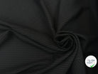GABARDINE PURE LAINE NOIRE PIN STRIPES GRIS MLC INTERN