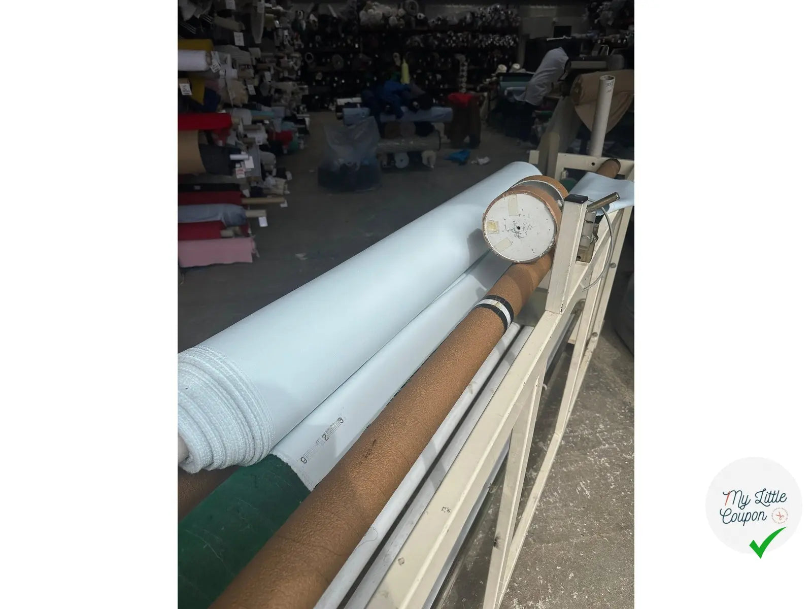 GABARDINE QUALITÉ JAPAN VERT D'EAU - My Little Coupon - tissu - coudre