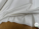 GABARDINE SATINÉE DE COTON TENUE SUBLIME TRÈS FINEMENT SERGÉE BLANC CASSÉ - My Little Coupon