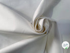 GABARDINE SERGÉE 100% COTON BLANC 802 150 CM - My Little Coupon