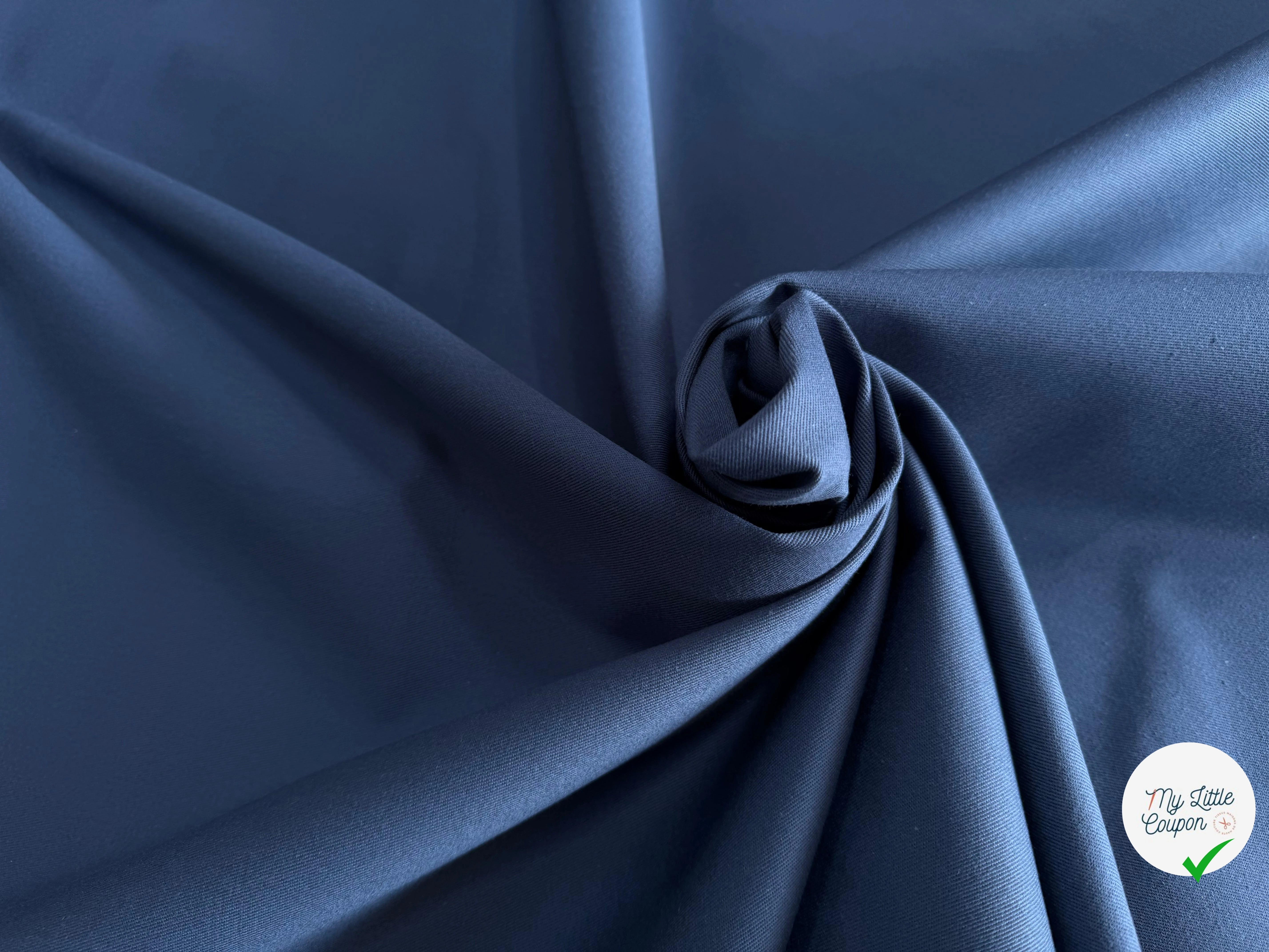 GABARDINE SERGÉE 100% COTON DENIM 835 150 CM - My Little Coupon