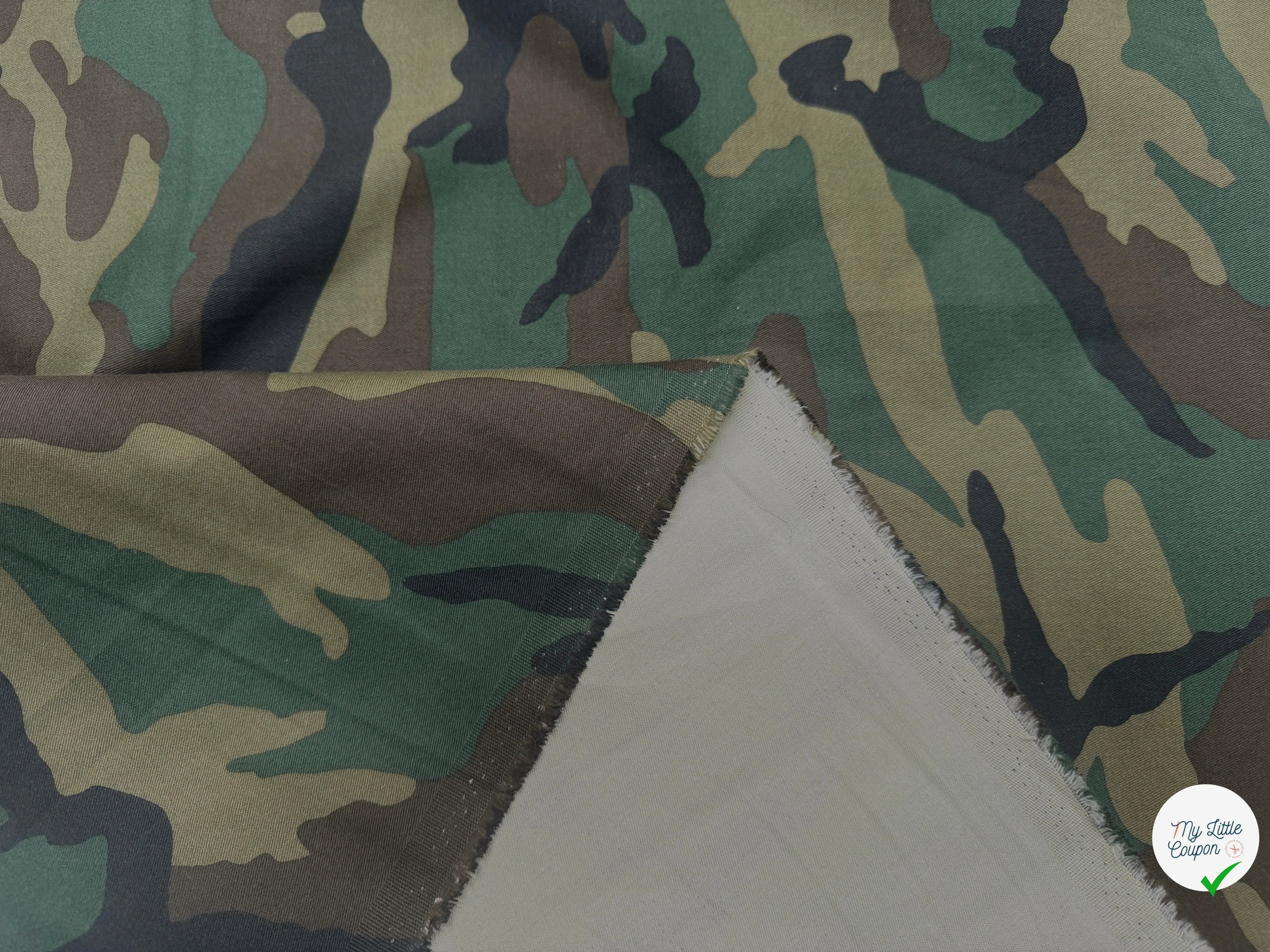 GABARDINE SERGÉE STRETCH COTON BATTLE DRESS STYLE 2 - My Little Coupon