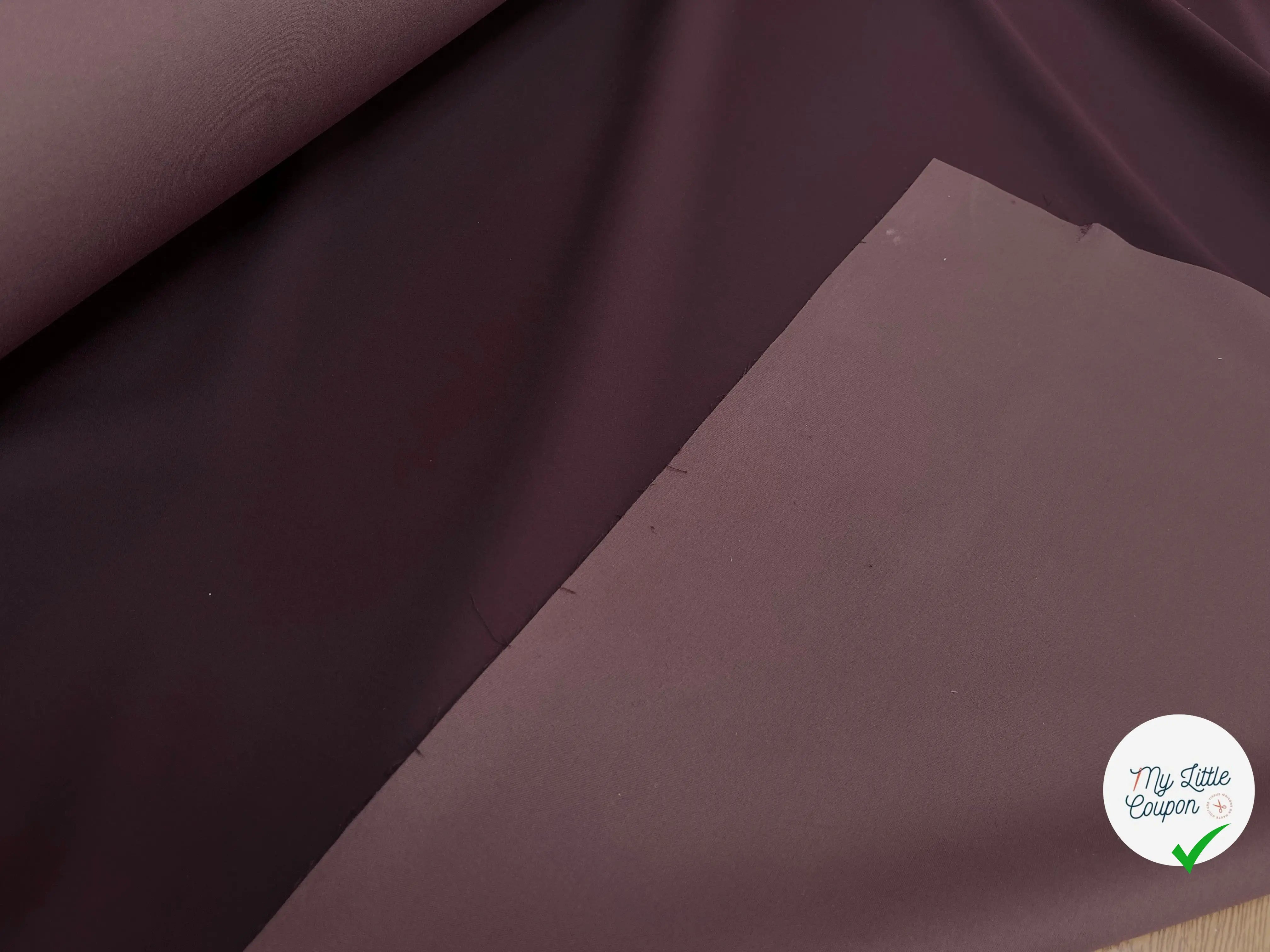 LAINAGE CABAN CONTRECOLLÉ NOIR & CHOCOLAT - My Little Coupon