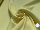 GABARDINE SOUPLE SERGÉE STRETCH BEAU TOMBÉ LIGHT YELLOW - My Little Coupon