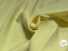 GABARDINE SOUPLE SERGÉE STRETCH BEAU TOMBÉ LIGHT YELLOW - My Little Coupon