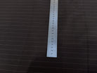 GABARDINE SRETCH POYCOTON MARRON CHICS RAYURES VERTICALES - My Little Coupon