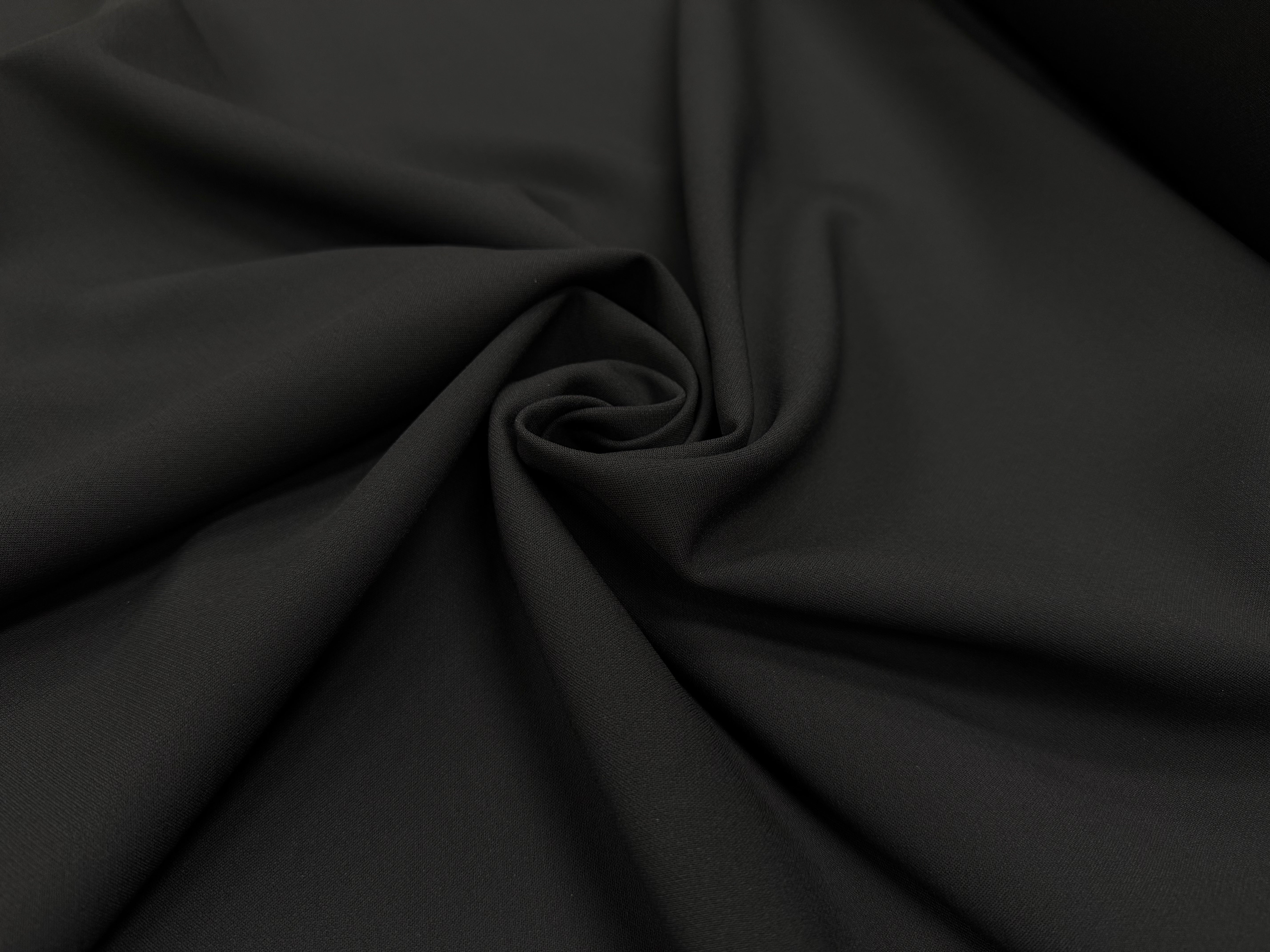 GABARDINE STRECH UNI NOIR - My Little Coupon