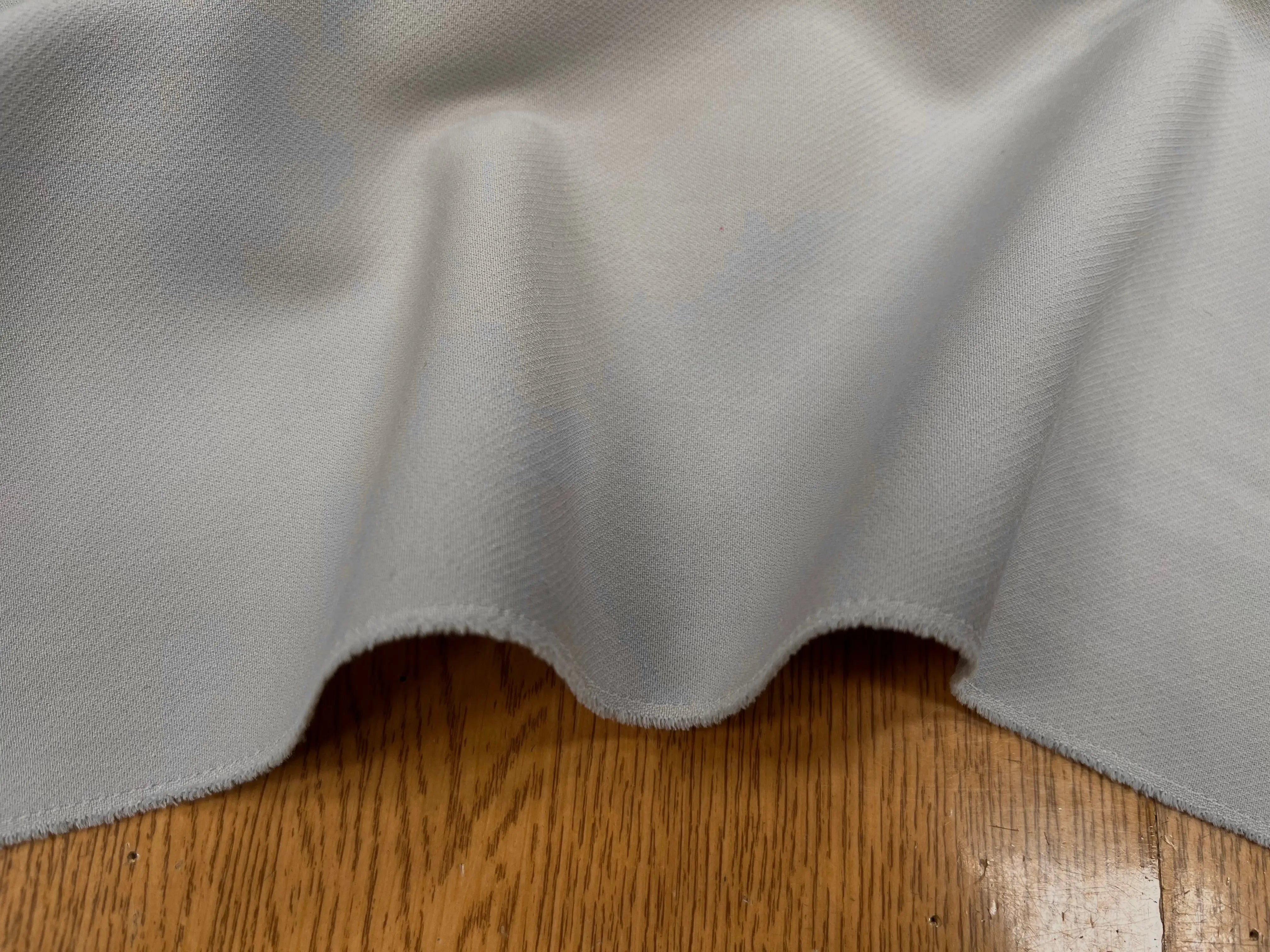 GABARDINE STRETCH METAL 71% LAINE VIERGE - My Little Coupon