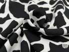 GABARDINE STRETCH QUALITÉ COUTURE IMPRIMÉ GIRAFE - My Little Coupon - tissu - coudre