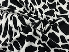 GABARDINE STRETCH QUALITÉ COUTURE IMPRIMÉ GIRAFE - My Little Coupon - tissu - coudre