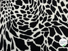 GABARDINE STRETCH QUALITÉ COUTURE IMPRIMÉ GIRAFE - My Little Coupon - tissu - coudre