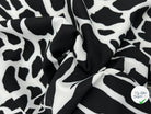 GABARDINE STRETCH QUALITÉ COUTURE IMPRIMÉ GIRAFE - My Little Coupon - tissu - coudre