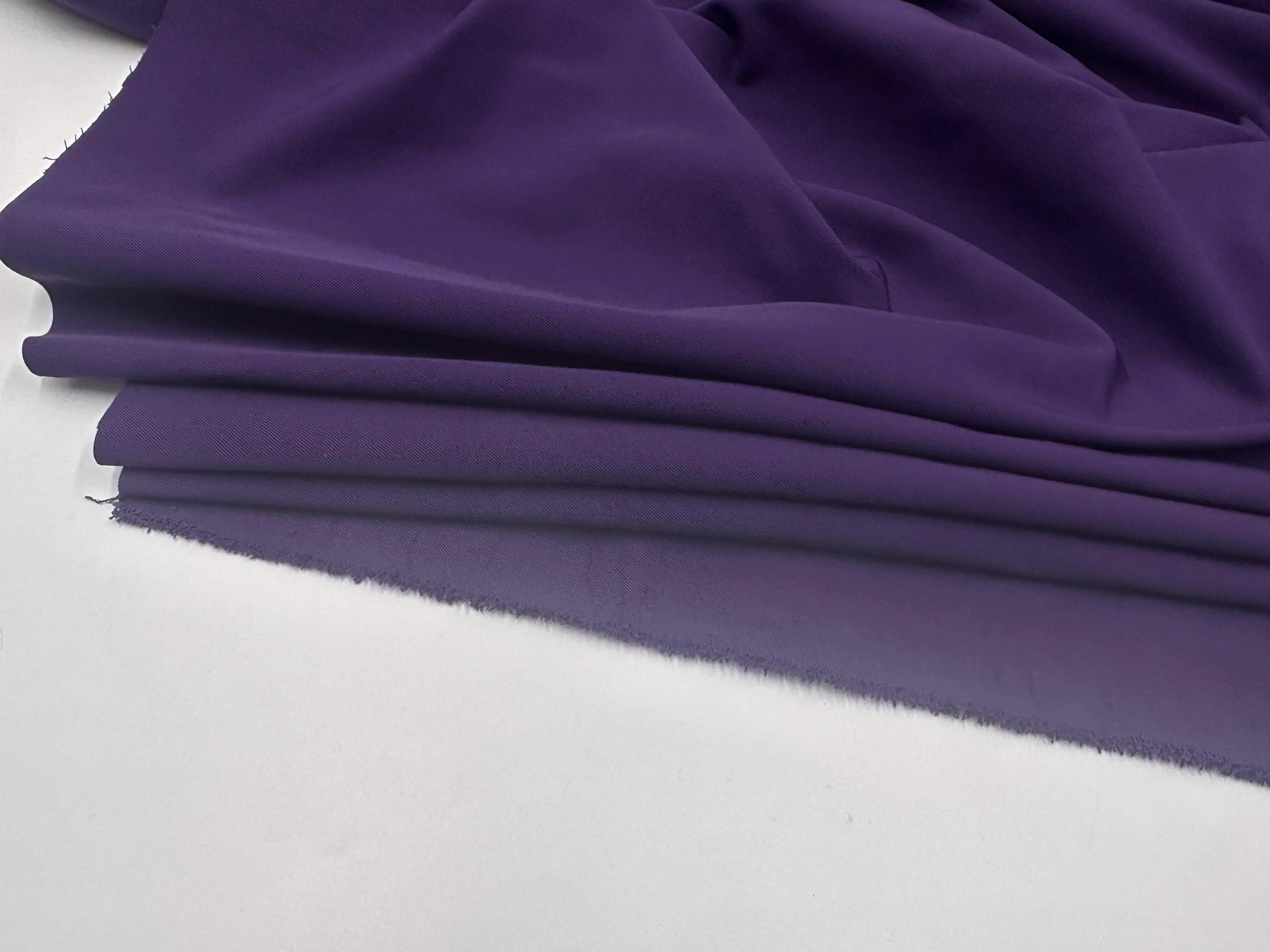 GABARDINE STRETCH VIOLET - My Little Coupon - tissu - coudre