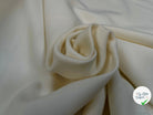 GABARDINE STRETCH VISCOSE LAINE ECRU ITALIENNE - My Little Coupon