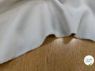 GABARDINE STRIÉE POLYESTER CLOUD GREY - My Little Coupon