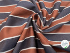 GABARDINE TISSÉ RAYURES CHARLESTON DANDY - My Little Coupon - tissu - coudre