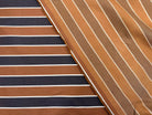 GABARDINE TISSÉ RAYURES CHARLESTON DANDY - My Little Coupon - tissu - coudre