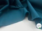 GABARDINE TWILL PRESTIGE COUTURE BLEU CANARD - My Little Coupon - tissu - coudre