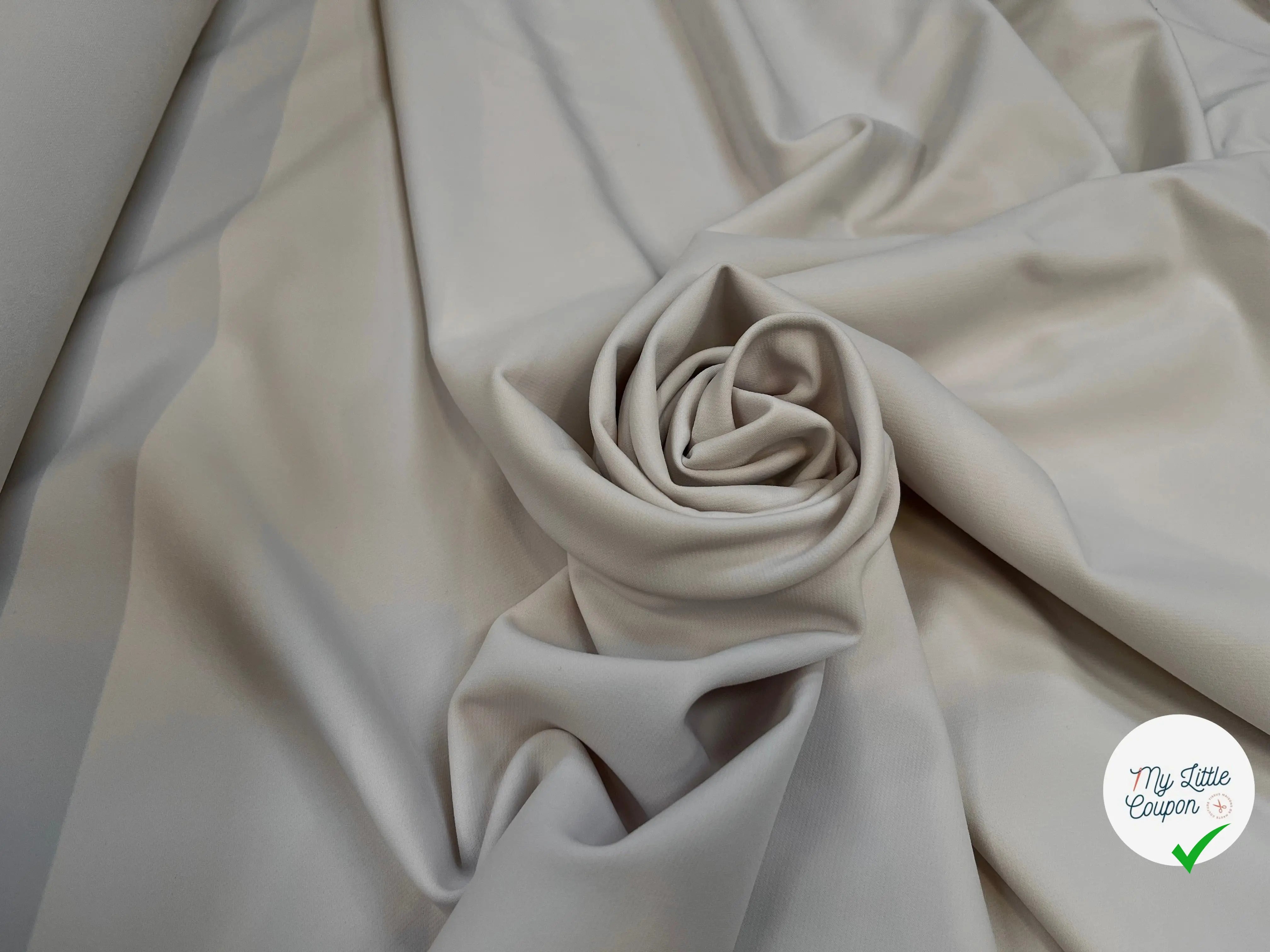GABARDINE ULTRA STRETCH PEARL - My Little Coupon