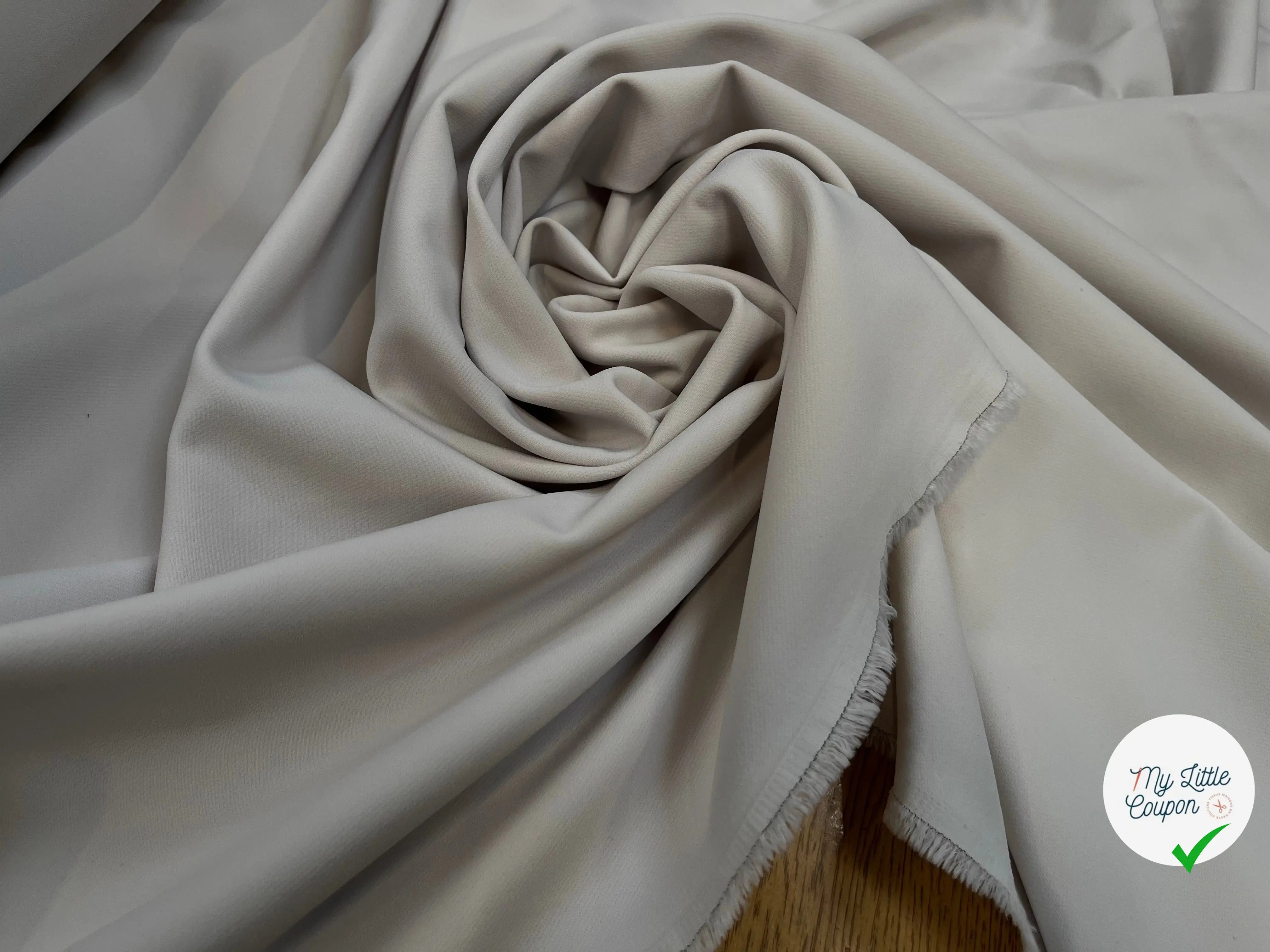 GABARDINE ULTRA STRETCH PEARL - My Little Coupon