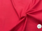 GABRDINE DE COTON ULTRA STRETCH LÉGÈREMENT STRIÉE ROUGE PAMPLEMOUSSE - My Little Coupon