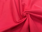 GABRDINE DE COTON ULTRA STRETCH LÉGÈREMENT STRIÉE TRÈS BELLE ROUGE VERT MIGNON - My Little Coupon