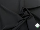 GABRDINE DE LAINE STRETCH UNI NOIR - My Little Coupon