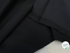GABRDINE DE LAINE STRETCH UNI NOIR - My Little Coupon