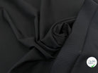 GABRDINE DE LAINE STRETCH UNI NOIR - My Little Coupon