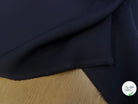 GABRDINE LOURDE SOUPLE POLYESTER MARINE 130CM - My Little Coupon