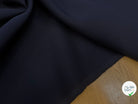 GABRDINE LOURDE SOUPLE POLYESTER MARINE 130CM - My Little Coupon