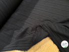 GAZE DE COTON BRODÉE NOIR - My Little Coupon