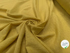 GAZE DE COTON JAUNE PLUMETIS - My Little Coupon