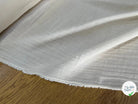 GAZE DE COTON LAINE BLANC CASSÉE 10% LAINE - My Little Coupon