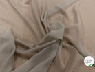 GEORGETTE DE SOIE BEIGE - My Little Coupon