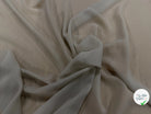 GEORGETTE DE SOIE BEIGE - My Little Coupon