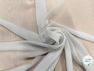 GEORGETTE DE SOIE CRAIE - My Little Coupon