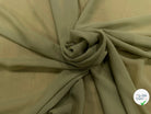 GEORGETTE DE SOIE OLIVE - My Little Coupon