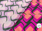 GEORGETTE IMPRIMÉ SIXTIES ADDICT - My Little Coupon - tissu - coudre