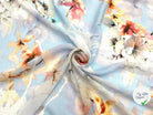 GEORGETTE VISCOSE IMPRIMÉ V'LA LE PRINTEMPS - My Little Coupon - tissu - coudre