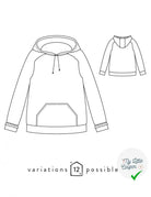 ICON SWEAT ATELIER SCÄMMIT - My Little Coupon - tissu - coudre