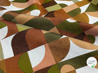 JACQUARD ABSTRACT ALLOVER BRONZE 140 CM - My Little Coupon