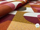 JACQUARD ABSTRACT ALLOVER PRUNE MADE IN FRACE - My Little Coupon