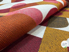 JACQUARD ABSTRACT ALLOVER PRUNE MADE IN FRACE - My Little Coupon