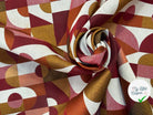 JACQUARD ABSTRACT ALLOVER PRUNE MADE IN FRACE - My Little Coupon